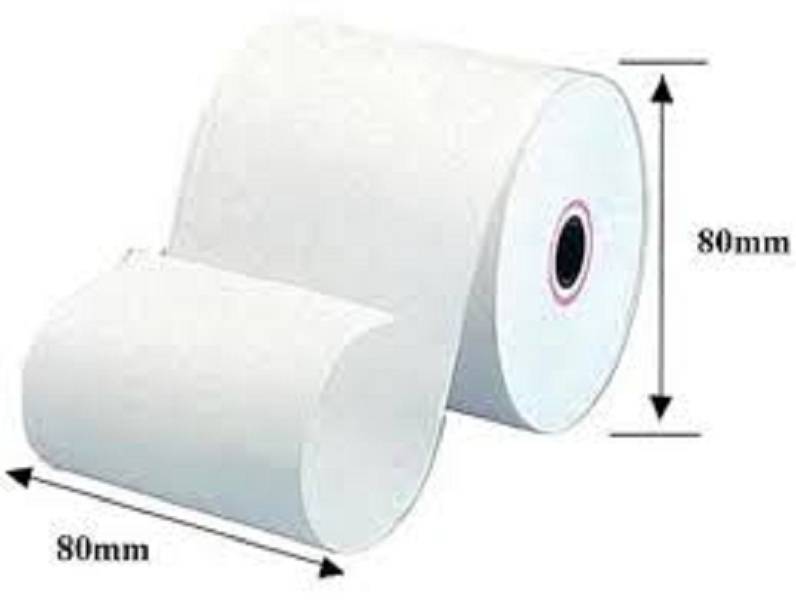 Thermal Receipt Paper Roll 80mm x 80mm (10rolls)